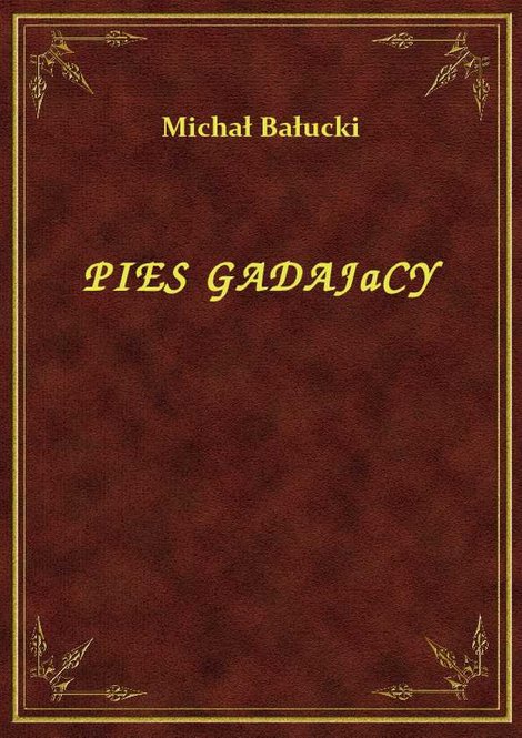 ebooki: Pies Gadający – ebook