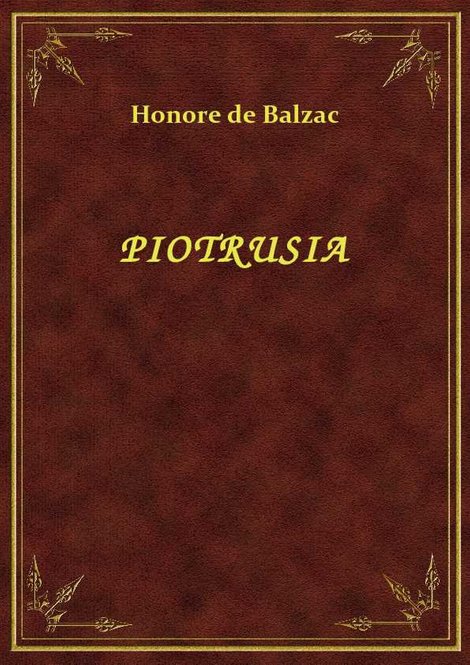 ebooki: Piotrusia – ebook