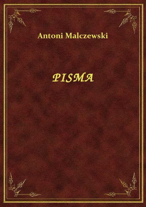 ebooki: Pisma – ebook