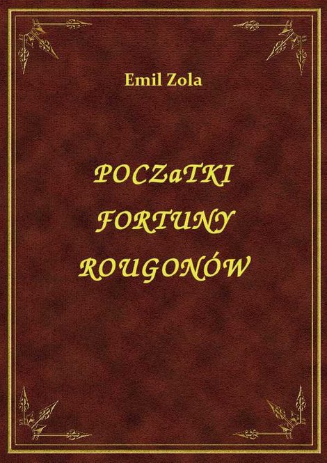 ebooki: Początki Fortuny Rougonów – ebook
