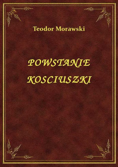 ebooki: Powstanie Kościuszki – ebook