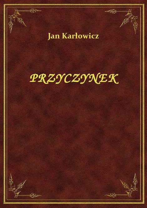 ebooki: Przyczynek – ebook