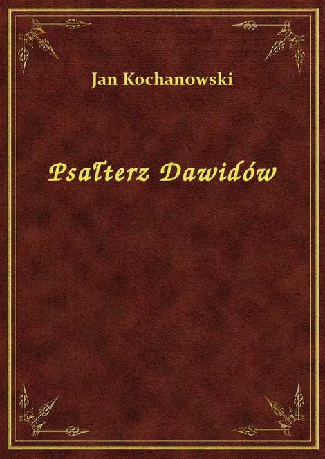 ebooki: Psałterz Dawidów – ebook