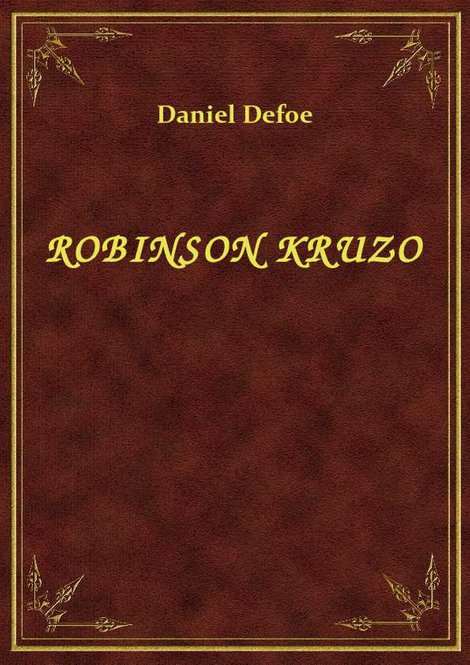 ebooki: Robinson Kruzo – ebook