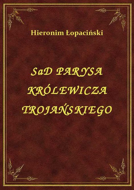 ebooki: Sąd Parysa Królewicza Trojańskiego – ebook