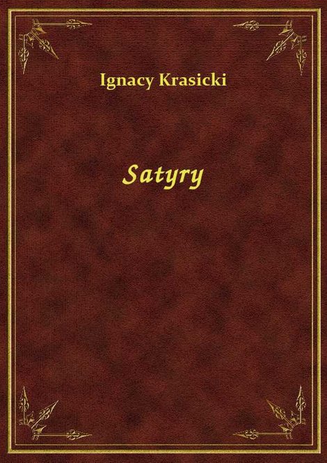 ebooki: Satyry – ebook
