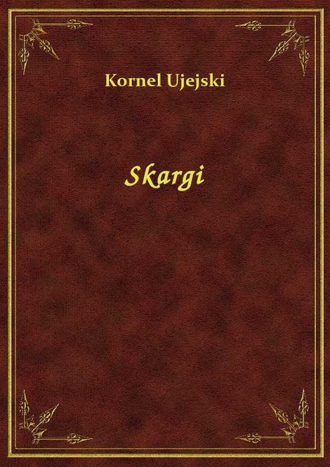 ebooki: Skargi – ebook