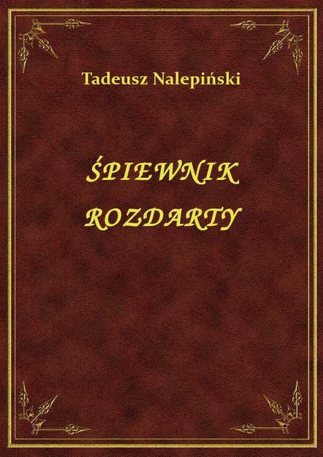 ebooki: Śpiewnik Rozdarty – ebook