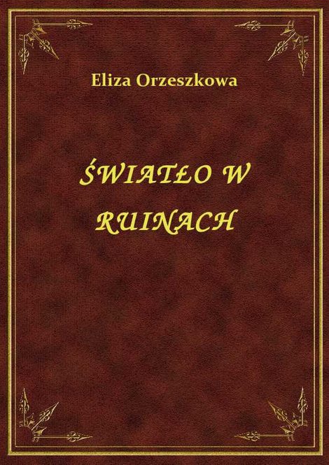 ebooki: Światło W Ruinach – ebook