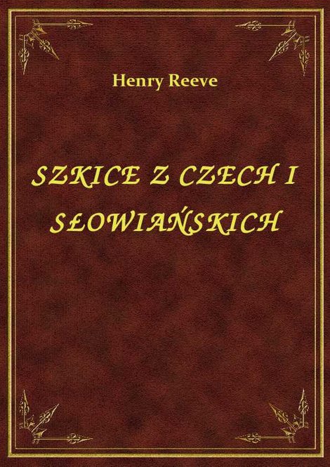 ebooki: Szkice Z Czech I Słowiańskich – ebook