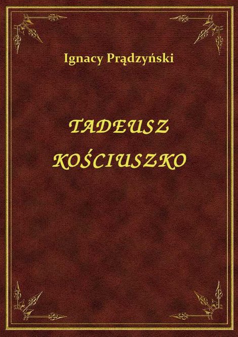 ebooki: Tadeusz Kościuszko – ebook
