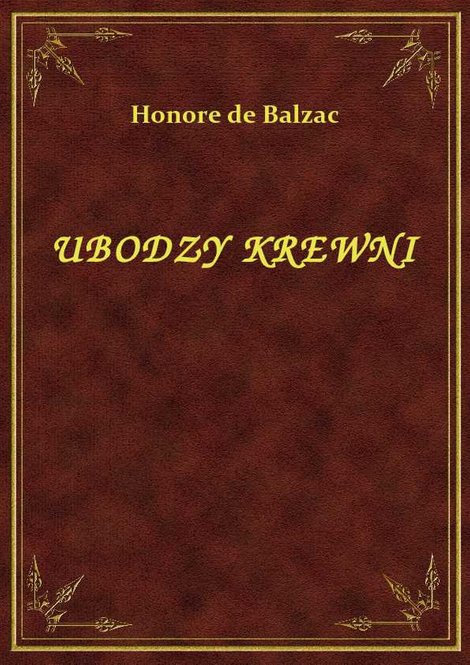 ebooki: Ubodzy Krewni – ebook