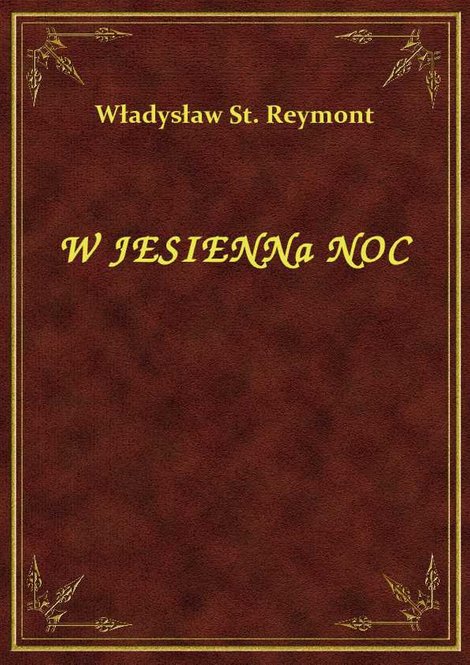 ebooki: W Jesienną Noc – ebook