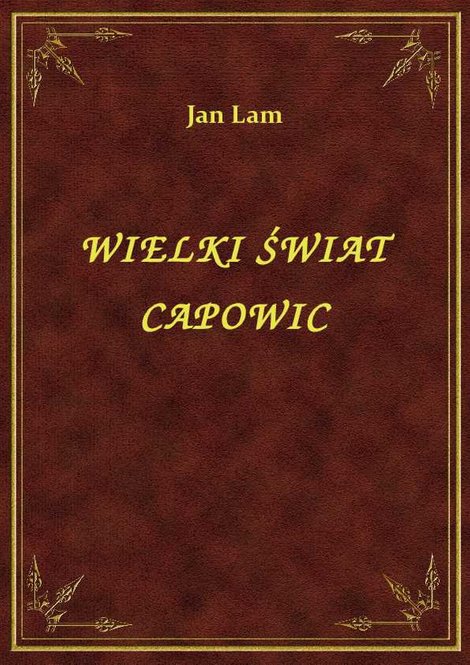 ebooki: Wielki Świat Capowic – ebook