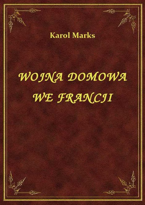ebooki: Wojna Domowa We Francji – ebook