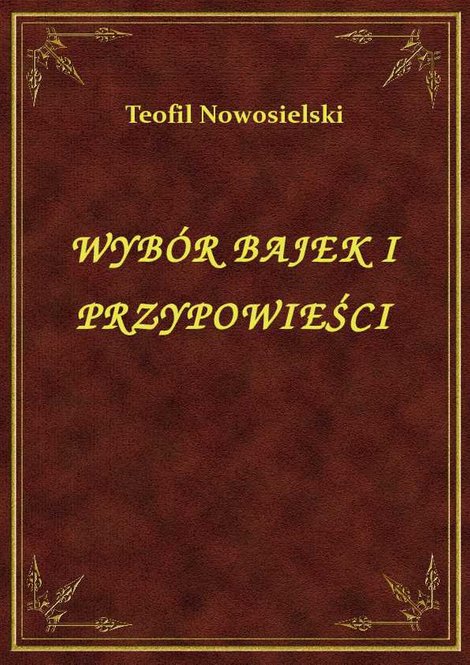 ebooki: Wybór Bajek I Przypowieści – ebook
