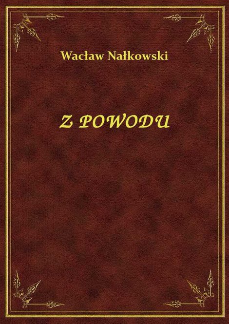 ebooki: Z Powodu – ebook