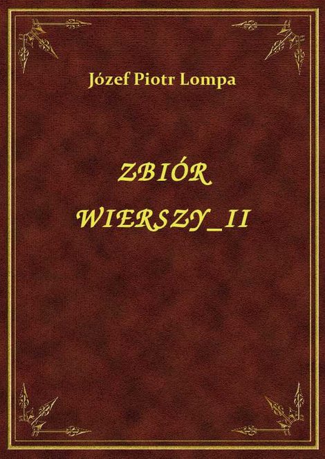 ebooki: Zbiór Wierszy II – ebook