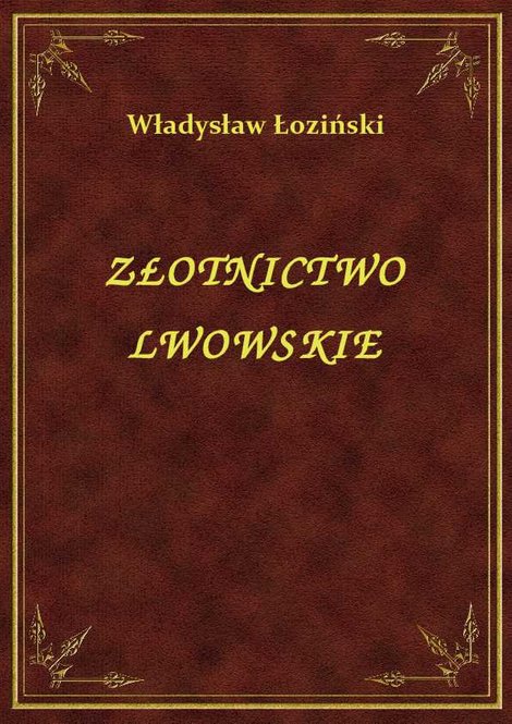 ebooki: Złotnictwo Lwowskie – ebook