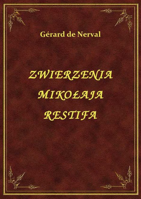 ebooki: Zwierzenia Mikołaja Restifa – ebook