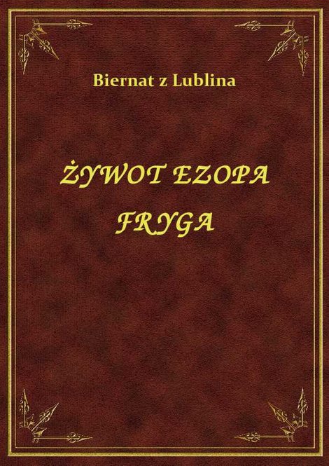ebooki: Żywot Ezopa Fryga – ebook