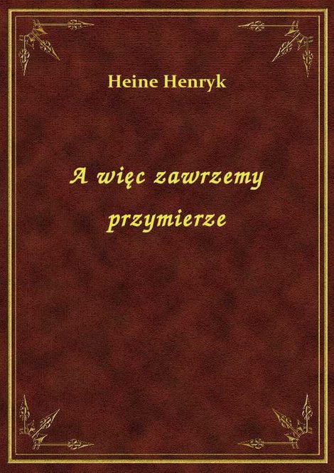ebooki: A więc zawrzemy przymierze – ebook