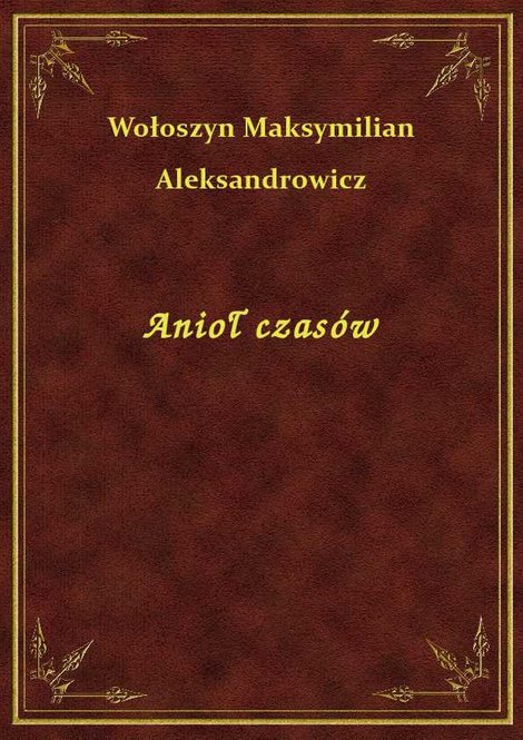 ebooki: Anioł czasów – ebook