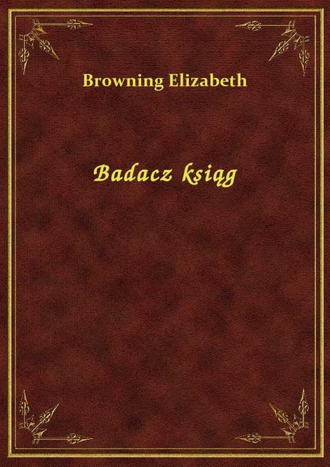 ebooki: Badacz ksiąg – ebook