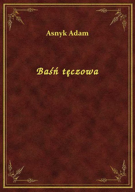 ebooki: Baśń tęczowa – ebook