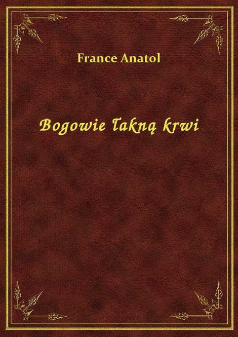 ebooki: Bogowie łakną krwi – ebook