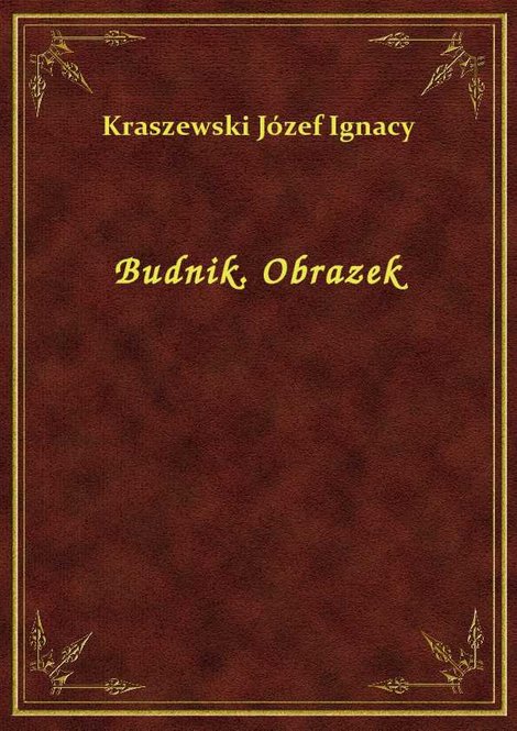 ebooki: Budnik. Obrazek – ebook