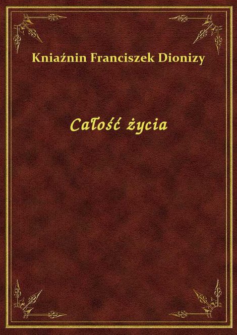 ebooki: Całość życia – ebook