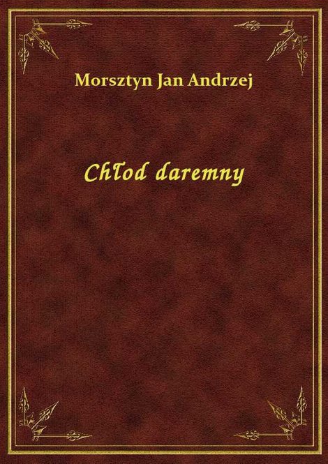 ebooki: Chłod daremny – ebook
