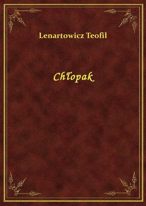 ebooki: Chłopak – ebook