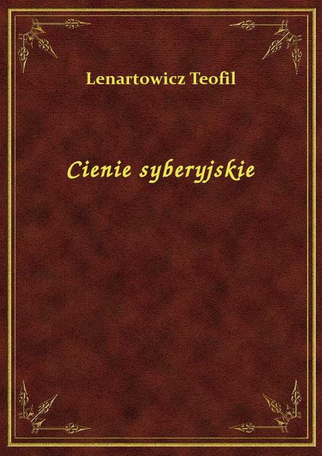 ebooki: Cienie syberyjskie – ebook