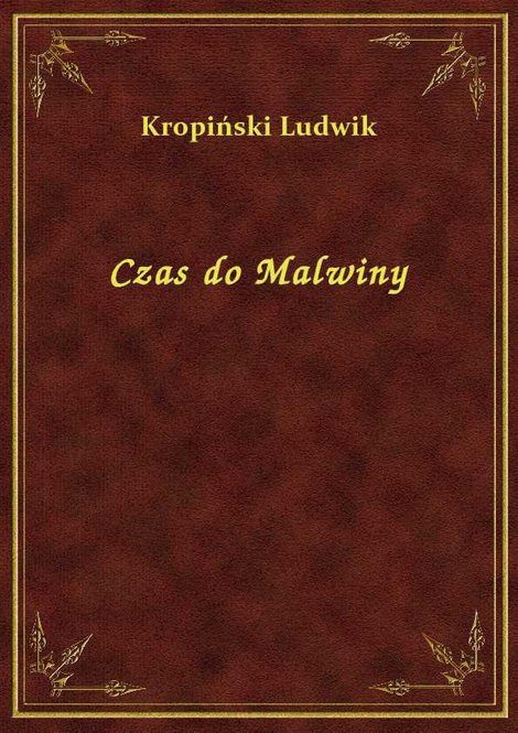 ebooki: Czas do Malwiny – ebook