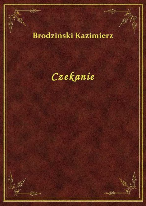 ebooki: Czekanie – ebook