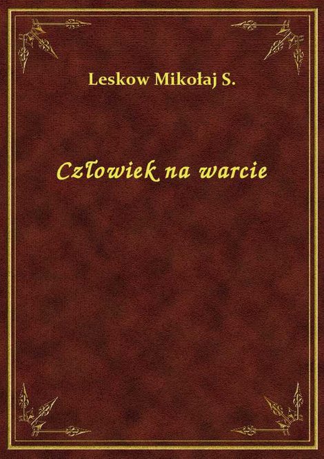 ebooki: Człowiek na warcie – ebook