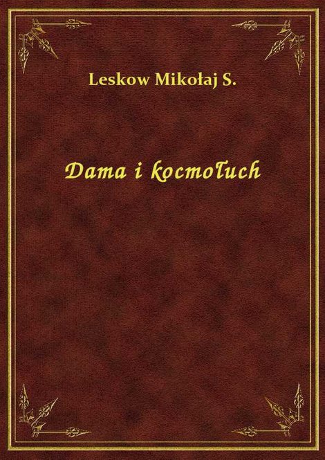 ebooki: Dama i kocmołuch – ebook
