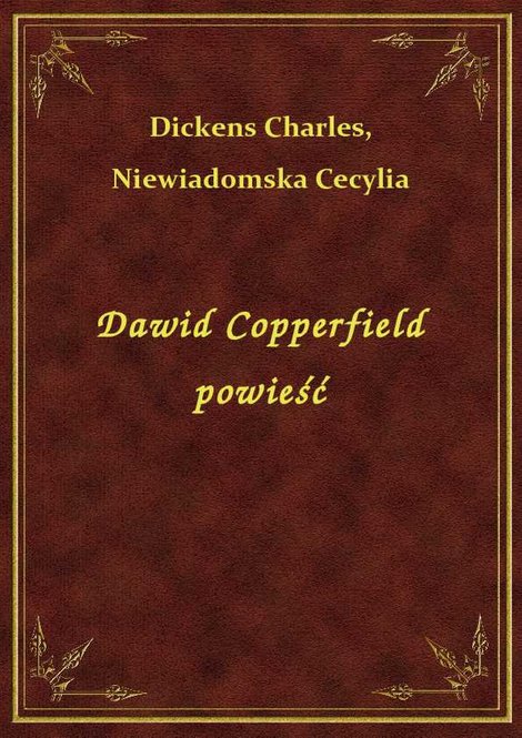 ebooki: Dawid Copperfield powieść – ebook