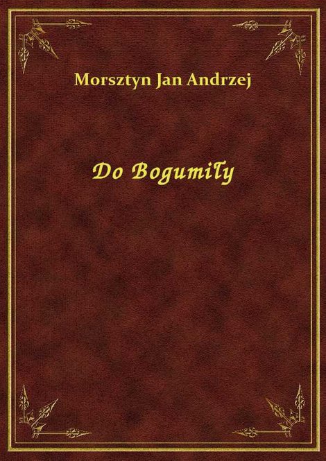 ebooki: Do Bogumiły – ebook