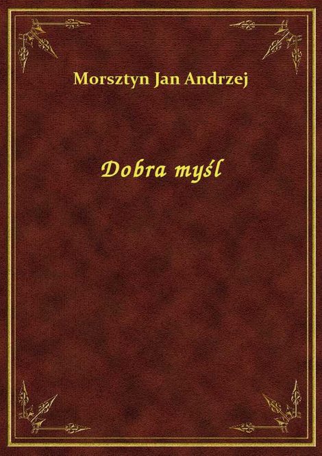 ebooki: Dobra myśl – ebook