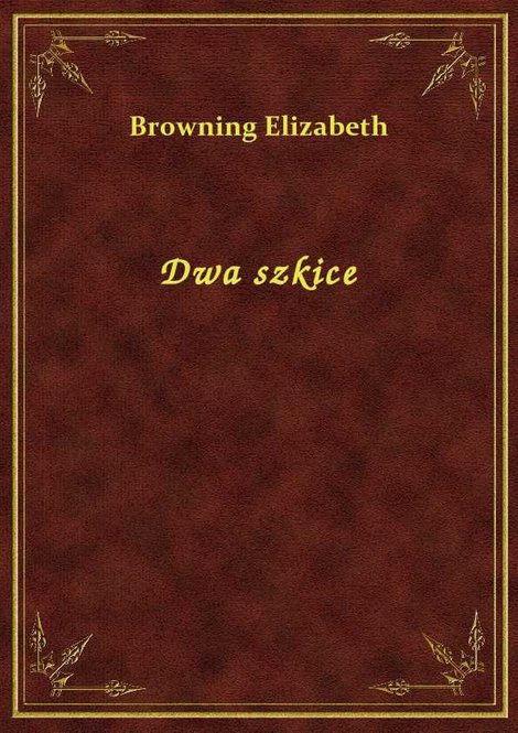 ebooki: Dwa szkice – ebook