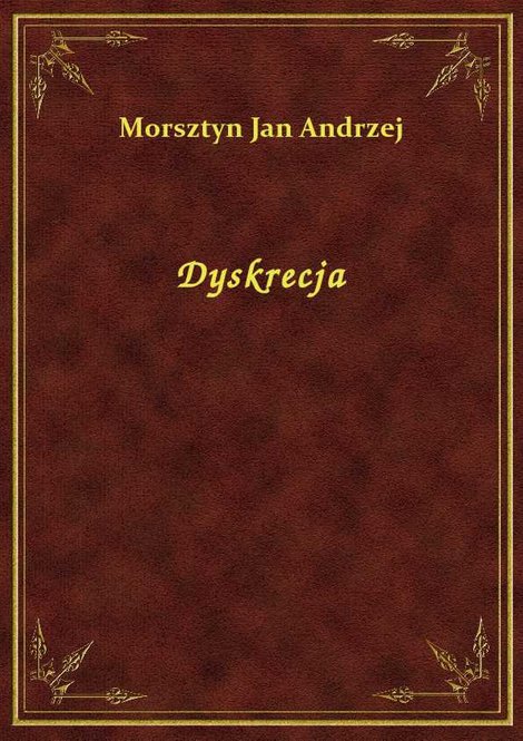 ebooki: Dyskrecja – ebook
