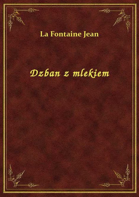 ebooki: Dzban z mlekiem – ebook
