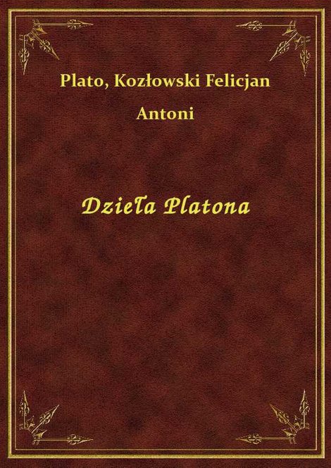 ebooki: Dzieła Platona – ebook
