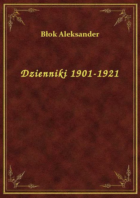 ebooki: Dzienniki 1901-1921 – ebook