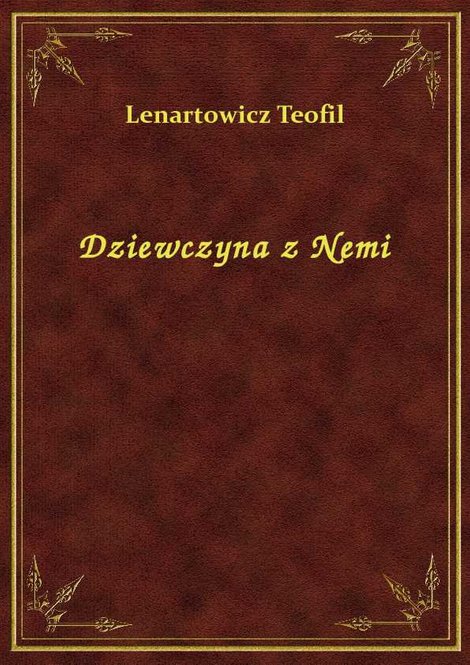 ebooki: Dziewczyna z Nemi – ebook