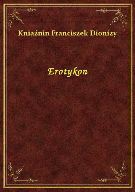 ebooki: Erotykon – ebook
