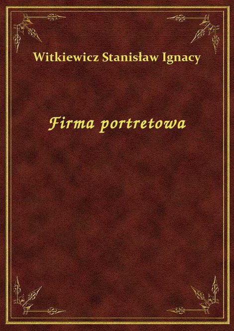 ebooki: Firma portretowa – ebook